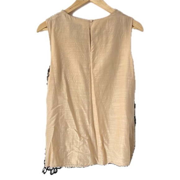 Lela Rose Neiman Marcus For Target Silk Lace Overlay Blouse Women’s Size Medium - Picture 4 of 10